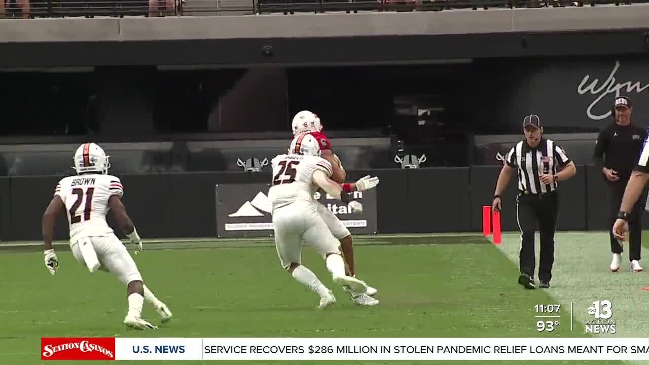 UNLV football beat Idaho State in home opener 52-21