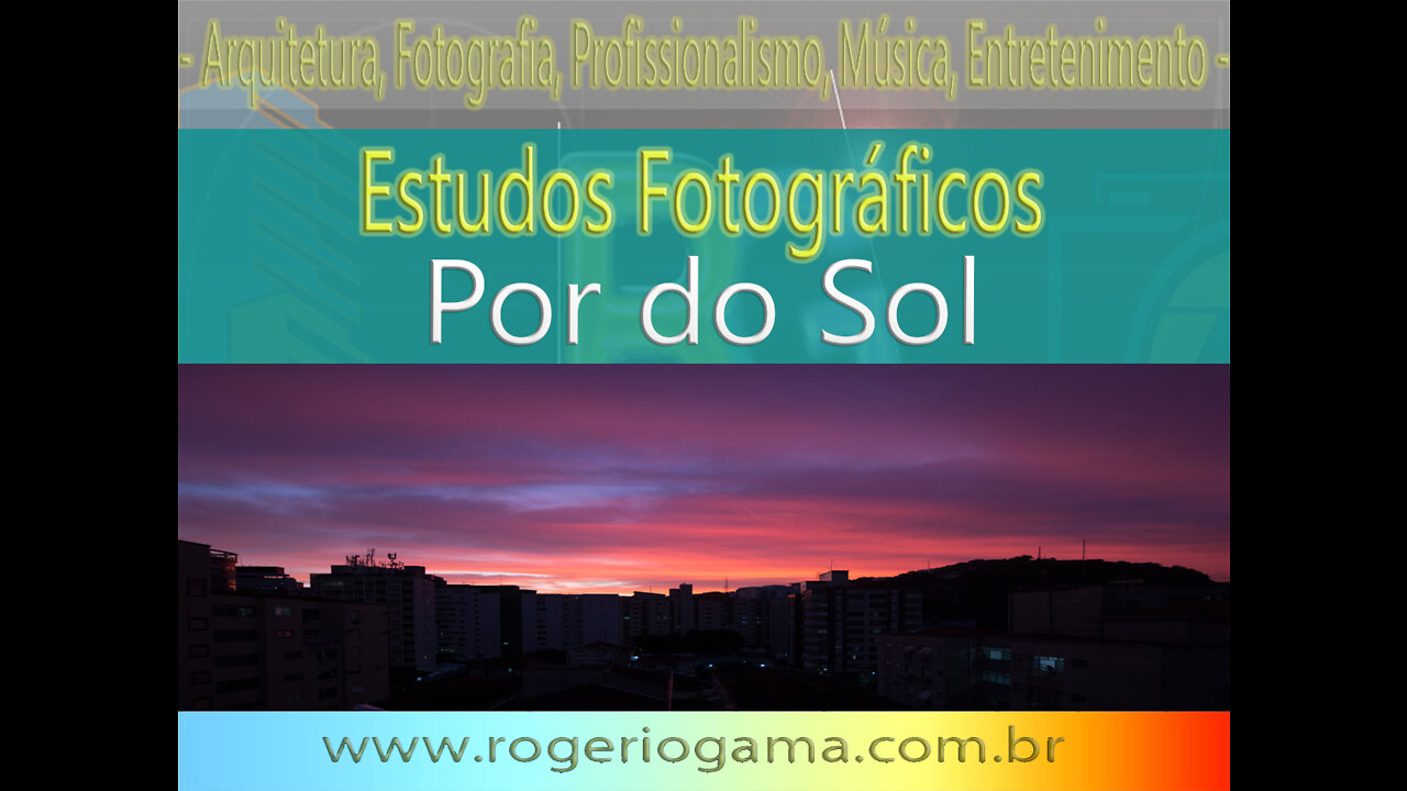 Por do Sol - Santos - SP #dajanelaeuvejo #pordosol