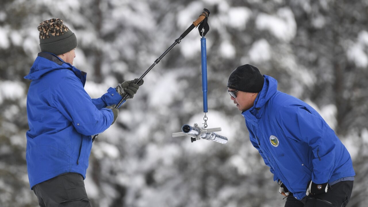 California's Heavy Rain Is Pushing Snowpack Out Of Historic Lows