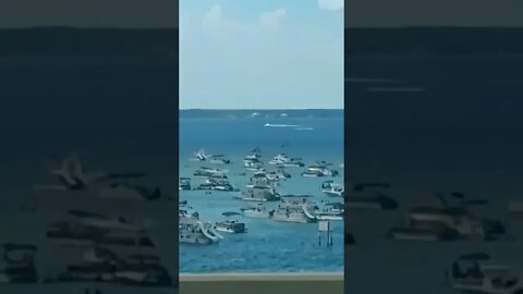 Boat Jam Near Pensacola