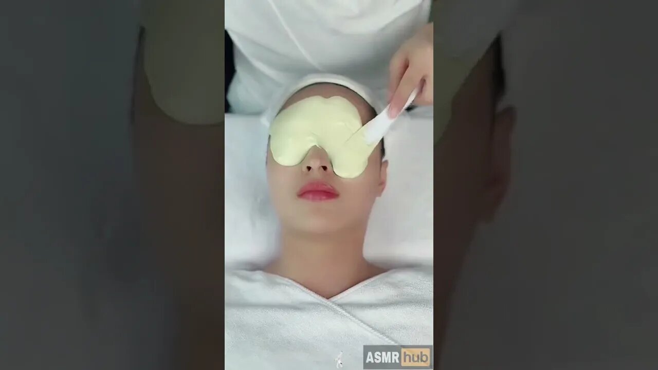 Face mask therapy ASMR