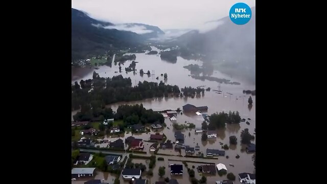 Norway flood 🫢