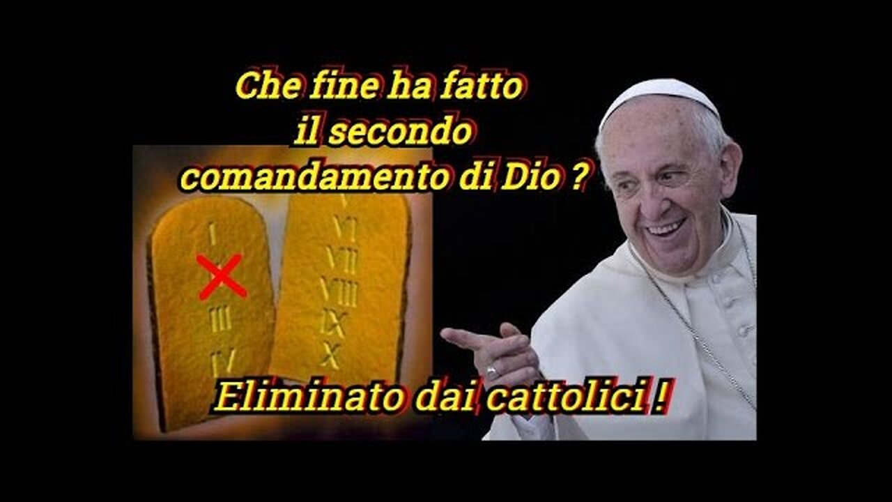 Una Scomoda Verità-L'IDOLATRIA PAGANA CATTOLICA.Il secondo comandamento FU CAMBIATO dalla Chiesa Cattolica Romana CHE è COLPEVOLE DI PECCATO D'IDOLATRIA.agli idolàtri e per tutti i mentitori è riservato lo stagno ardente di fuoco e di zolfo