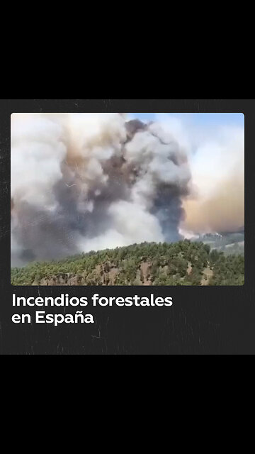 Incendios forestales afectan a más de 4.500 hectáreas en una isla de España