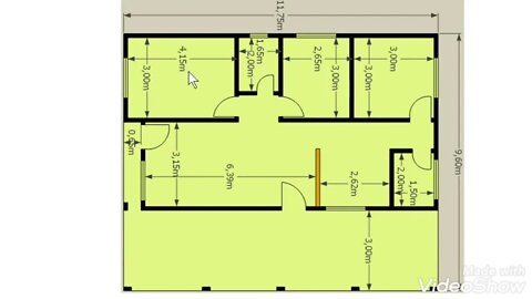 planta baixa 9,60x11,75