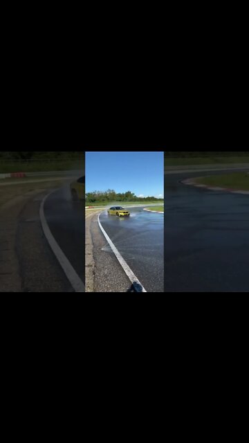 BMW de lado! Motorista aprendiz