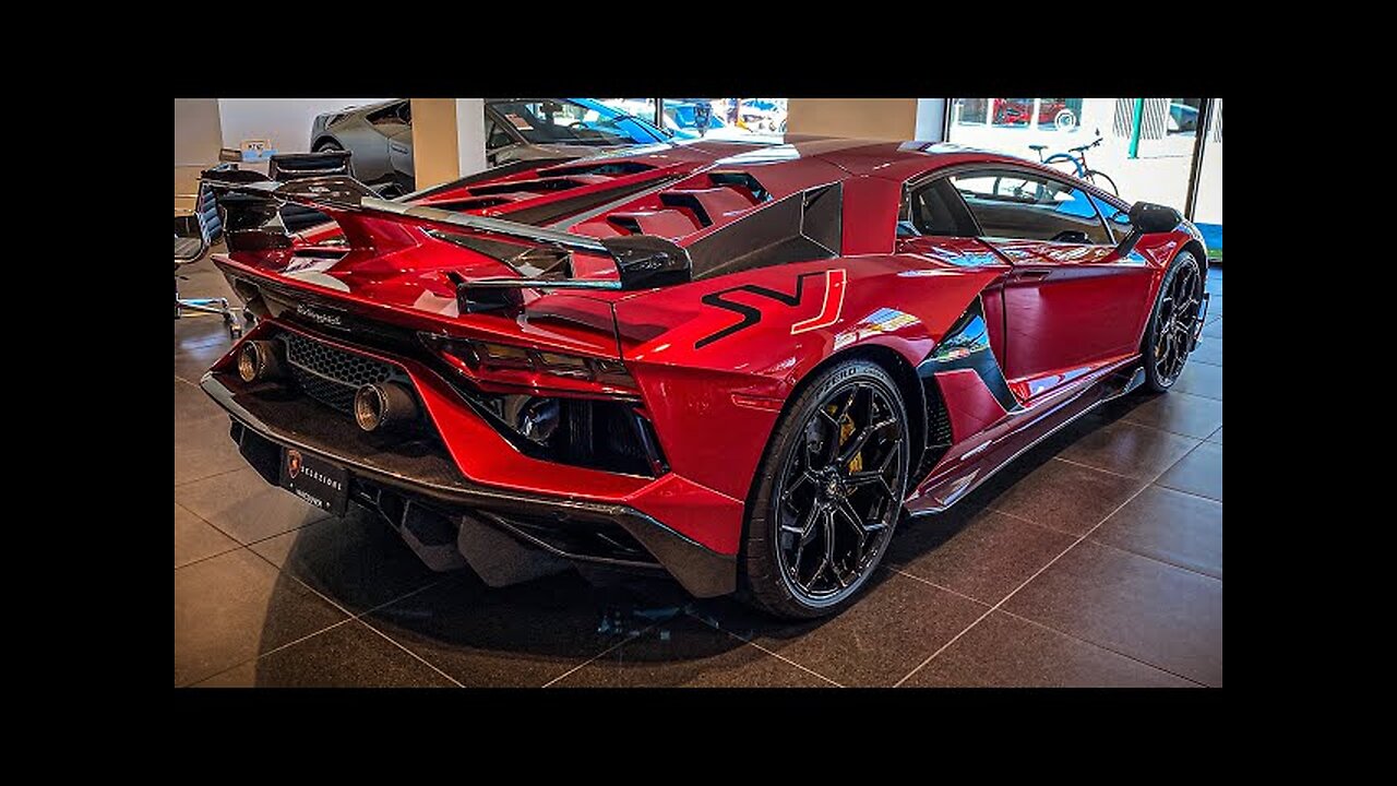 2022 Lamborghini Aventador SVJ Coupe Is $1000000 *PIECE OF ART* Walkaround Review in [4K]