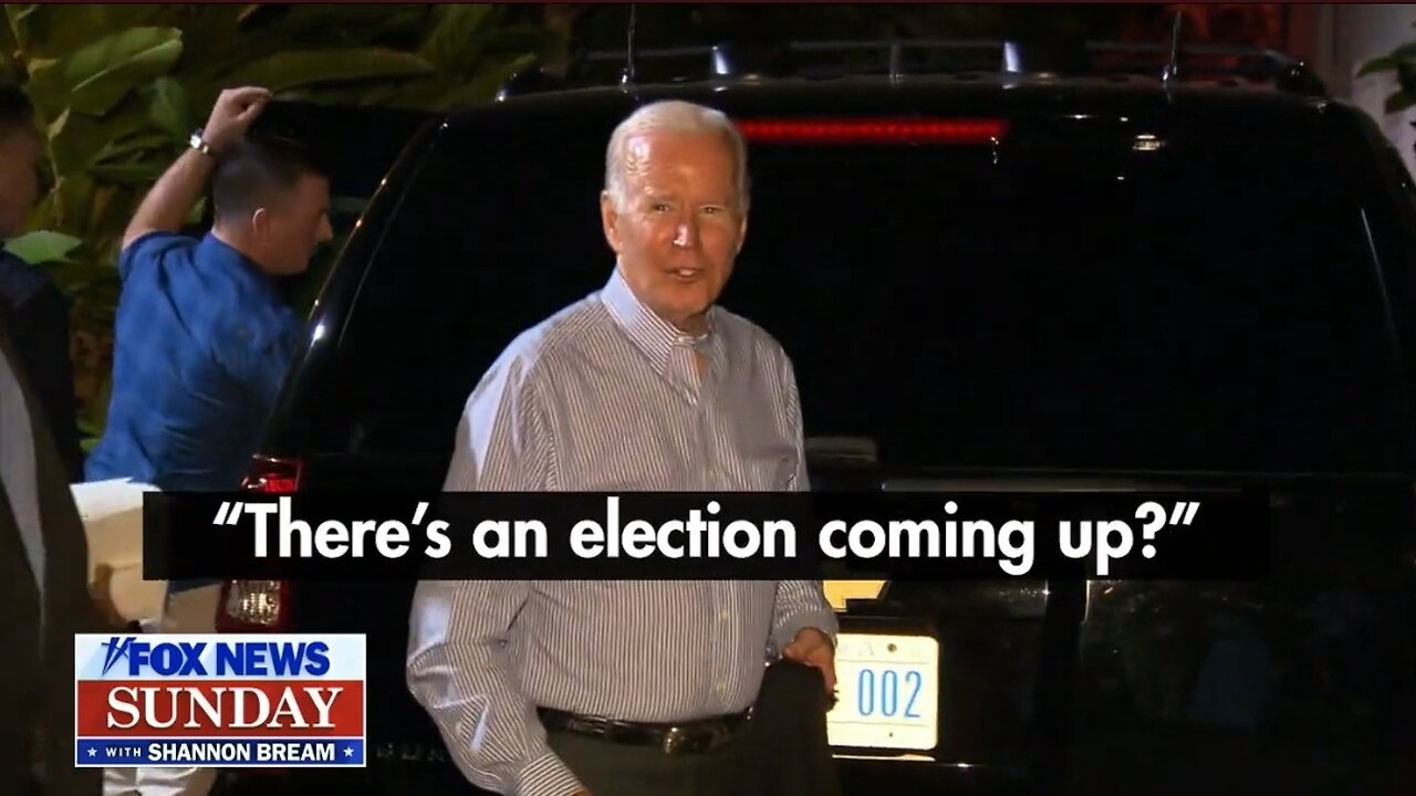 Biden Doesn't Know An Election Is Coming Up In 2024