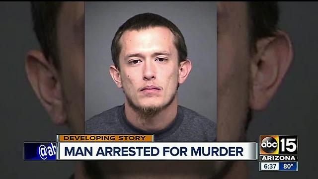 Mesa police arrest man for shooting and killing former roommate's girlfriend.