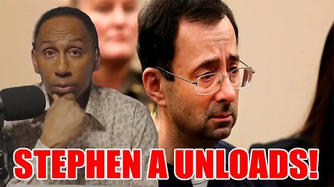 Stephen A Smith talks Larry Nassar getting STABBED in prison and UNLOADS on him in BRUTAL TAKEDOWN!