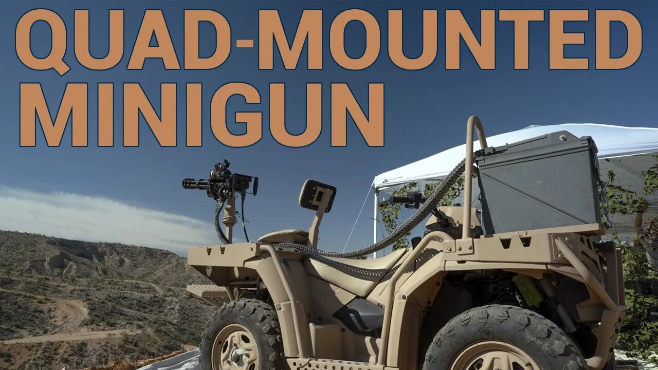 Quad Mounted Minigiun