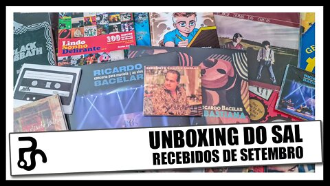 Unboxing | Recebidos Setembro | Engenheiros do Hawaii | Black Sabath | Poeira Zine | Ricardo Bacelar