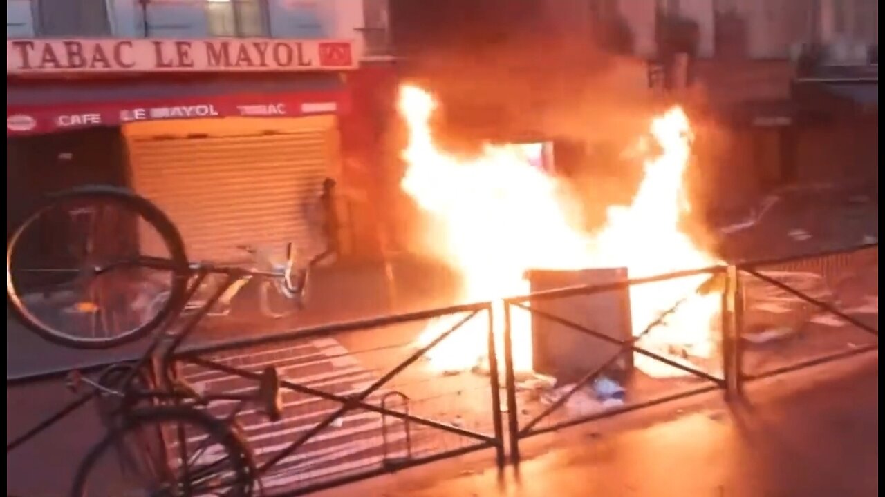 Violent Riots Break Out in Paris Following Mass Shooting