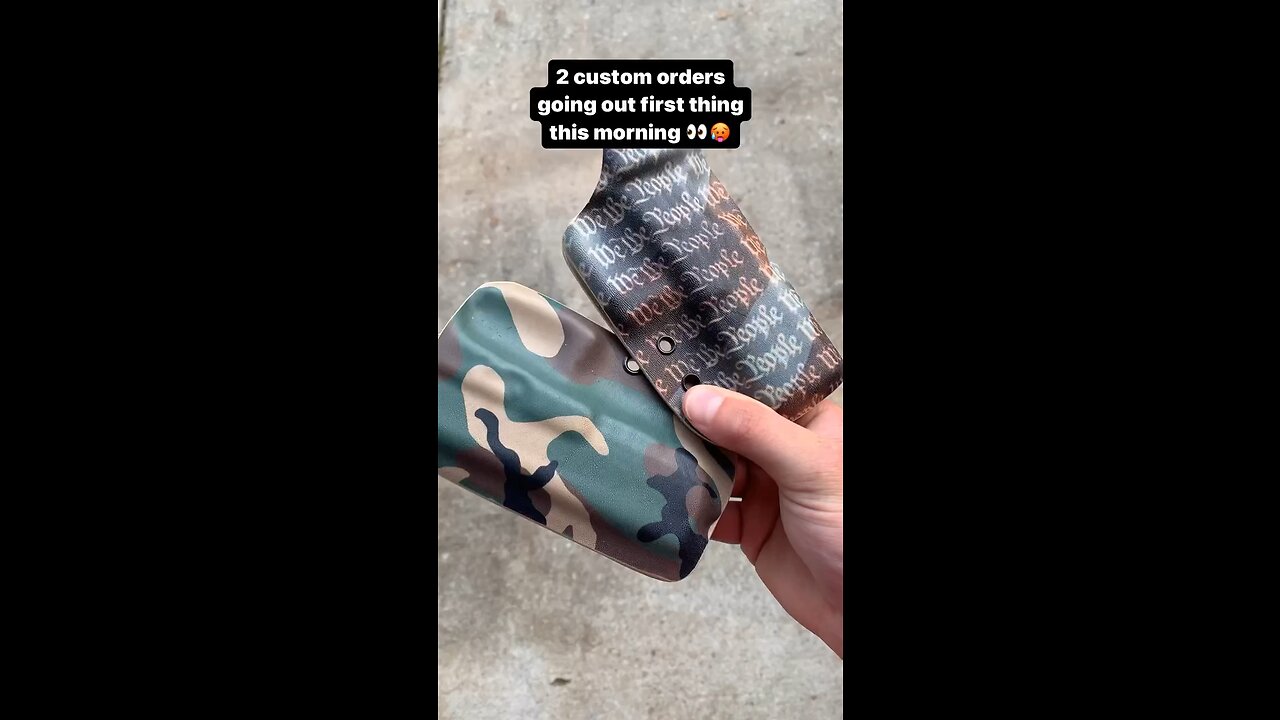 CUSTOM HOLSTERS
