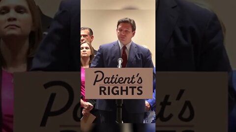 DeSantis: In Florida we put our patients and their families first