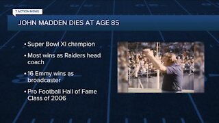 Football community reacts to John Madden's death