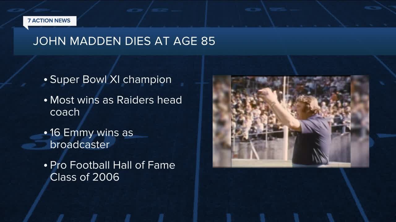 Football community reacts to John Madden's death