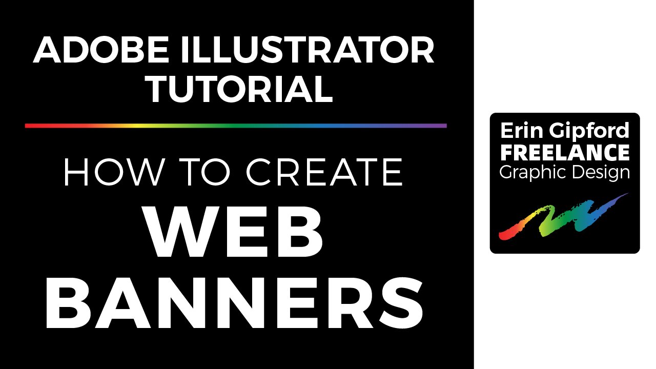 How To Create Web Banners | Adobe Illustrator Tutorial