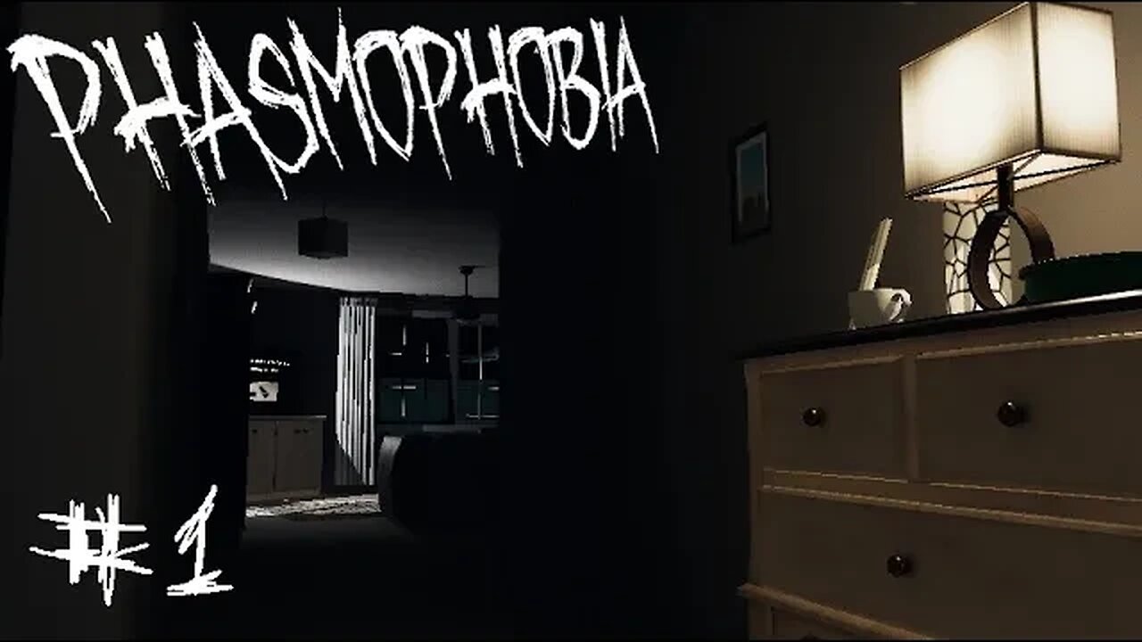 POPPING THAT GHOST HUNTING CHERRY | PHASMOPHOBIA #1