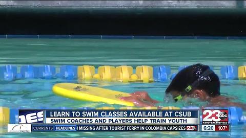 CSUB Learn to Swim Program