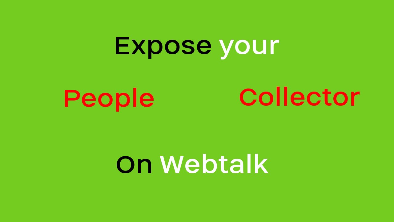 Webtalk special link