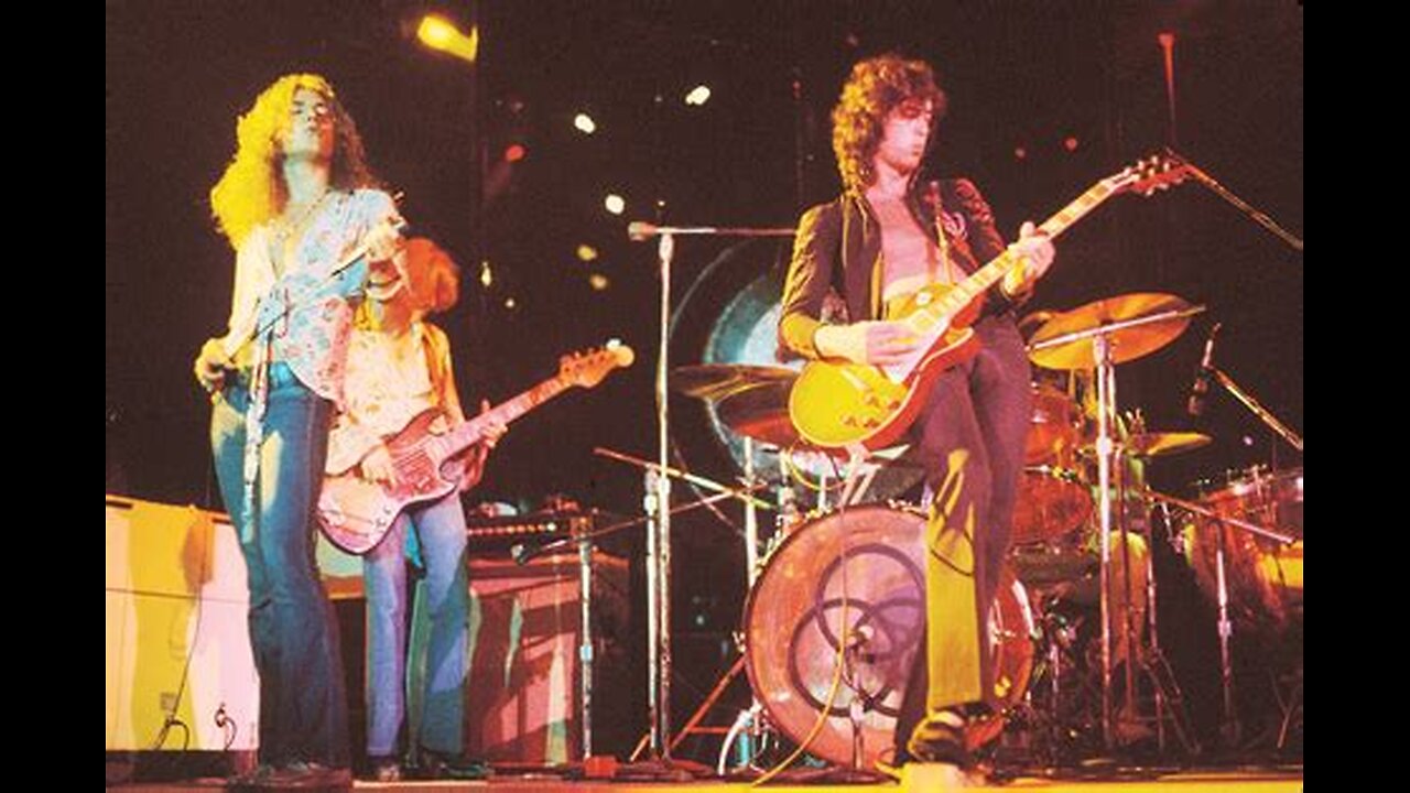 Led Zeppelin Bootleg Video LA 1972