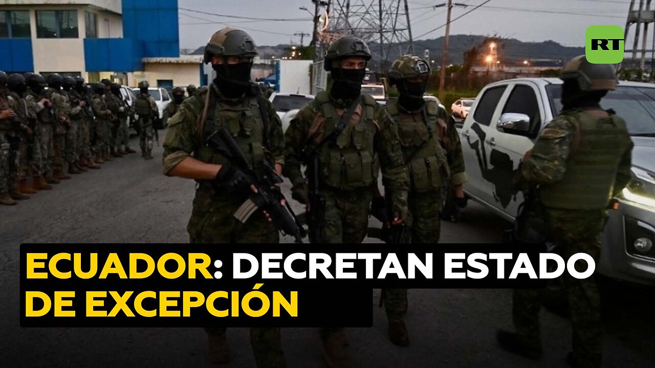 Estado de excepción en Ecuador para que las Fuerzas Armadas intervengan cárceles