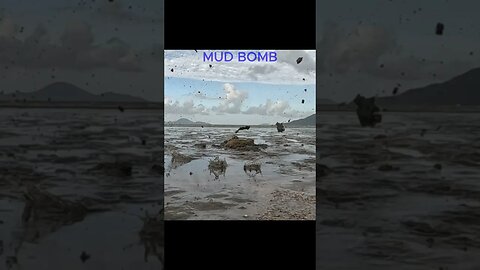 MUD BOMB #slowmotion #mud #bomb