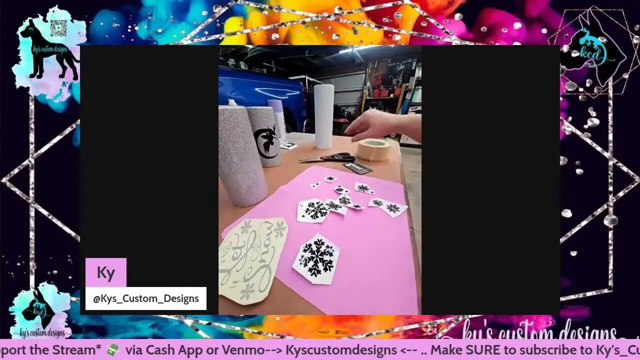 LIVE Decals /Reverse process #cute #christmas #customtumblers #dog #hydrate