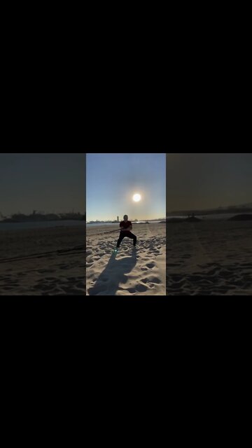 Entire body engagement. Isometric workout with adding resistance.