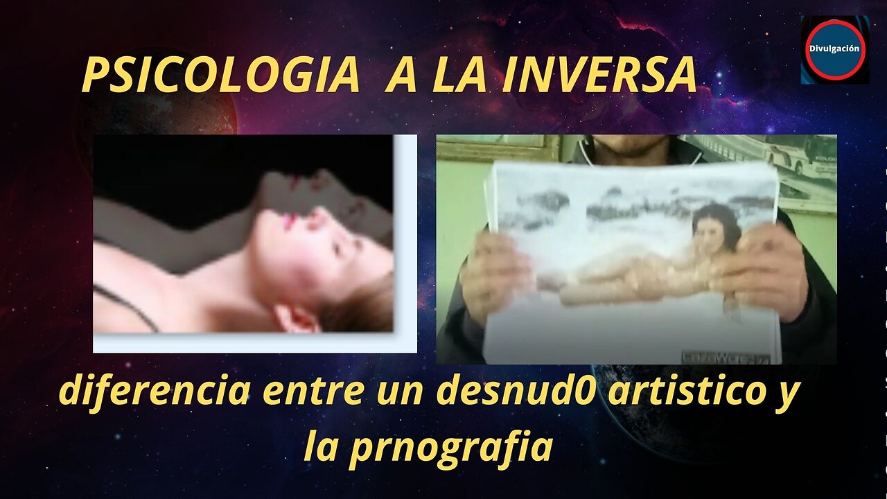 SICOLOGIA A LA INVERSA diferencia en desnudo artistico y nopor