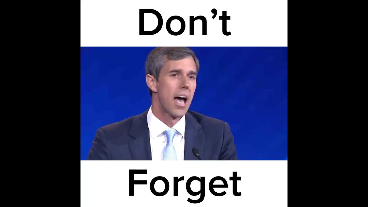 TEXAS: Don’t Forget What Beto Is