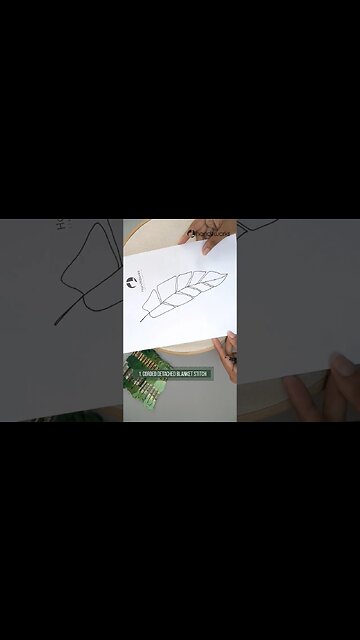 Embroidery Filling - Coded Detached Blanket #handembroidery #embroiderydesign #embroidery