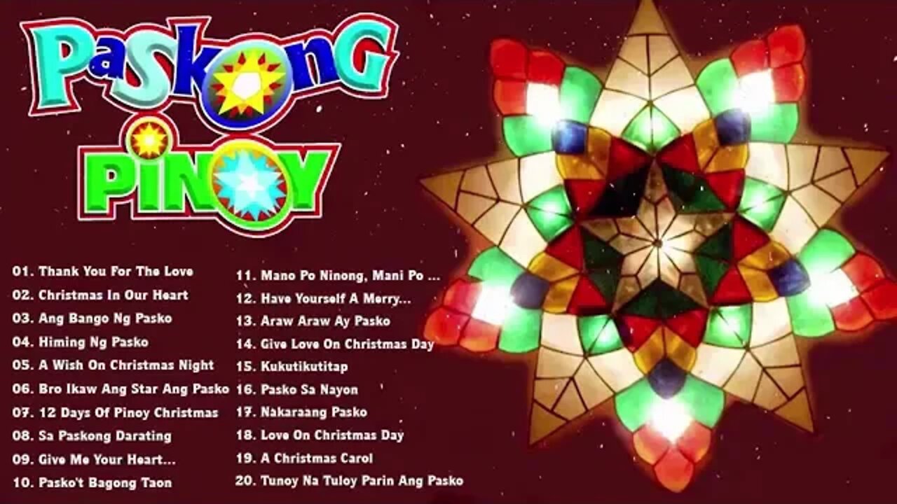 TAGALOG CHRISTMAS SONGS 2022