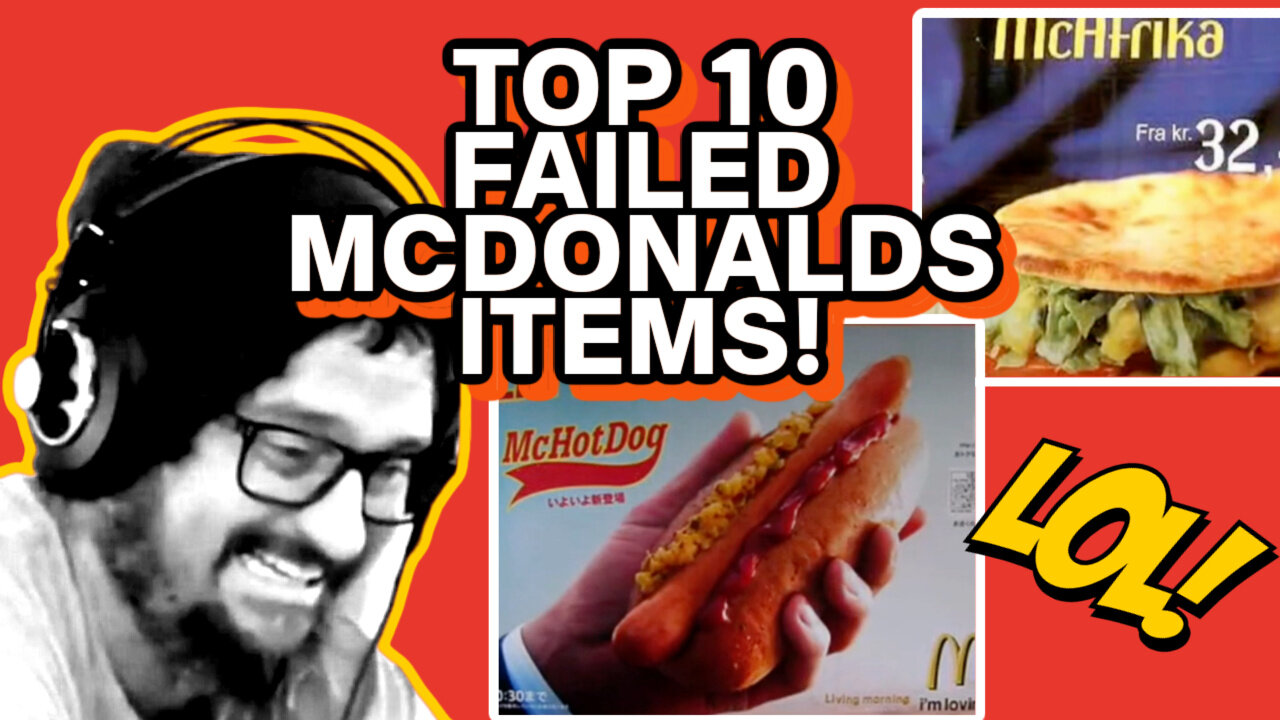 Failed McDonald's Menu Items