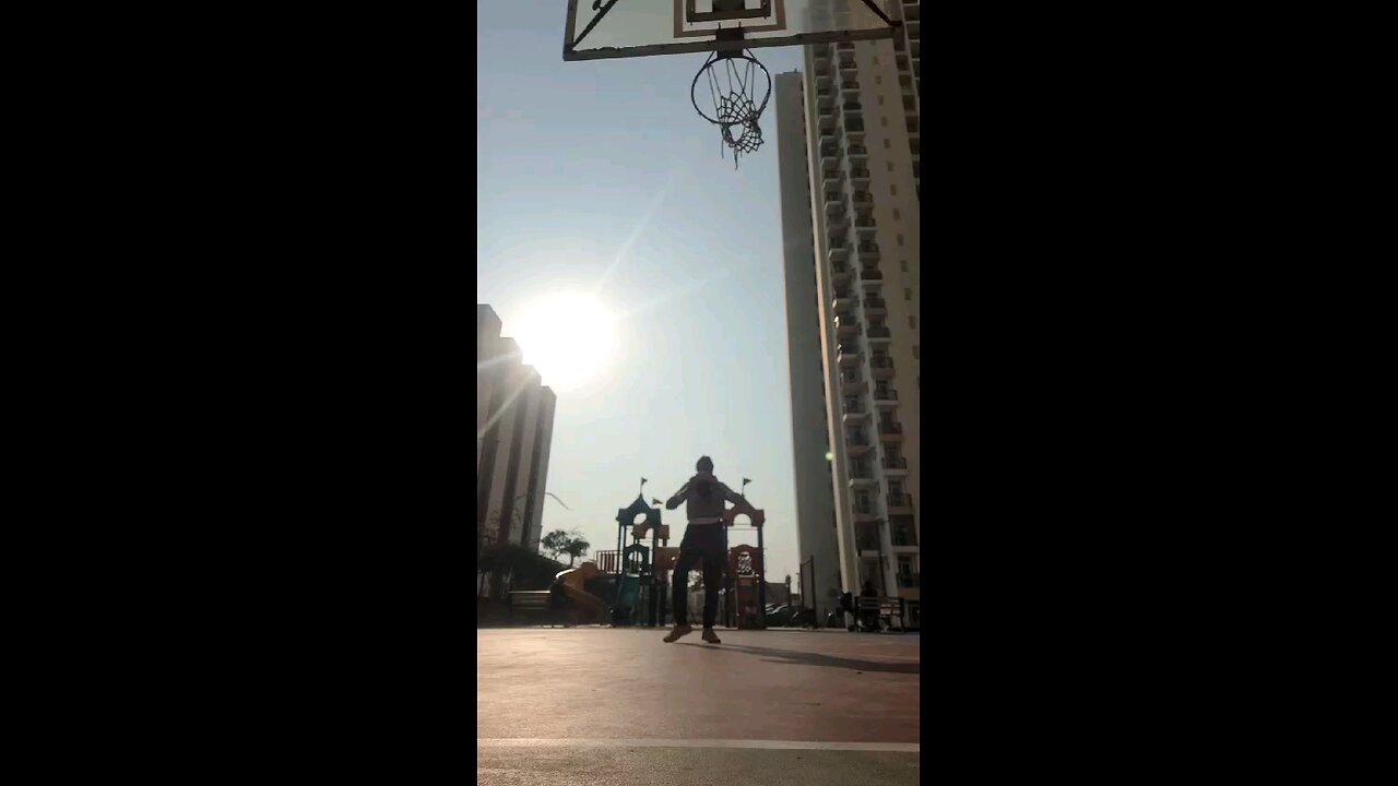 Girls Play Basketball