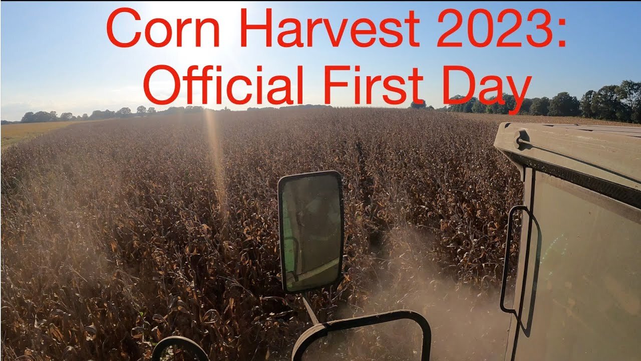 Corn Harvest 2023: Official First Day!