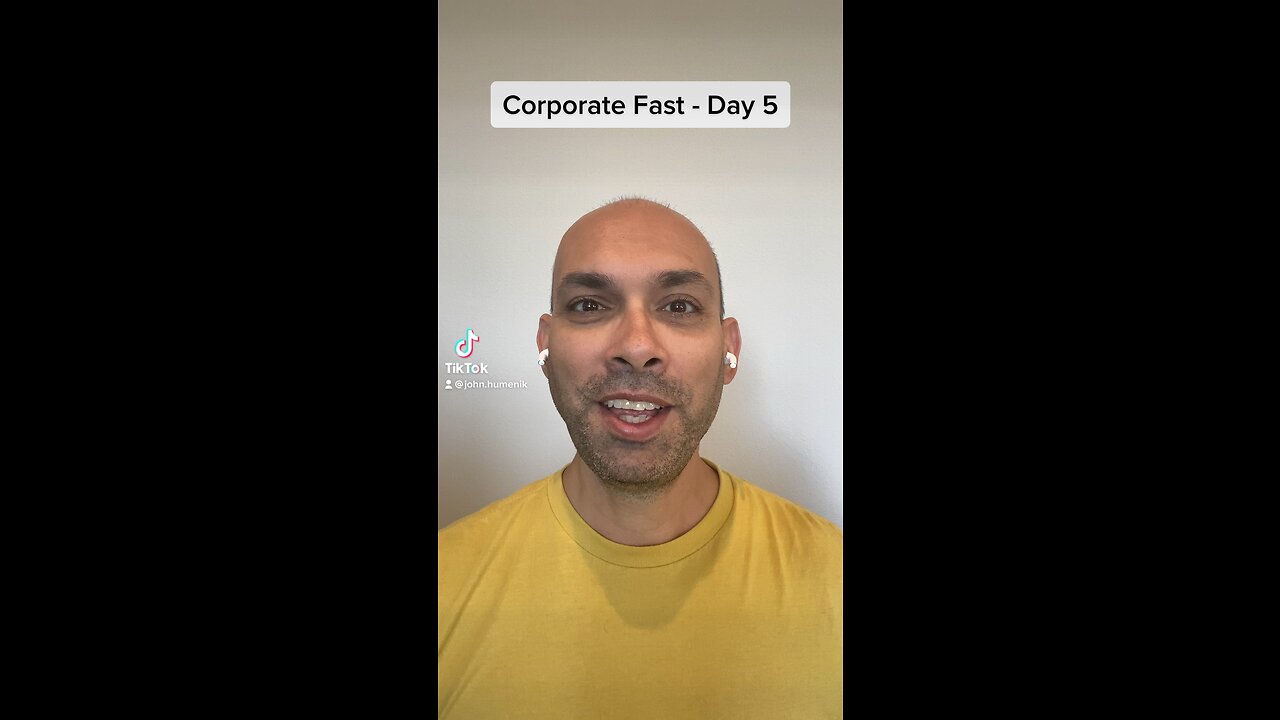 Corporate Fast - Day 5