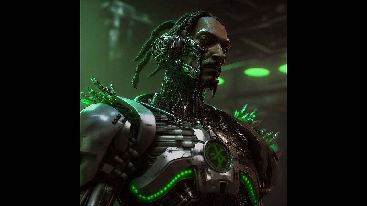 AI Depicts Dystopian Snoop Dogg