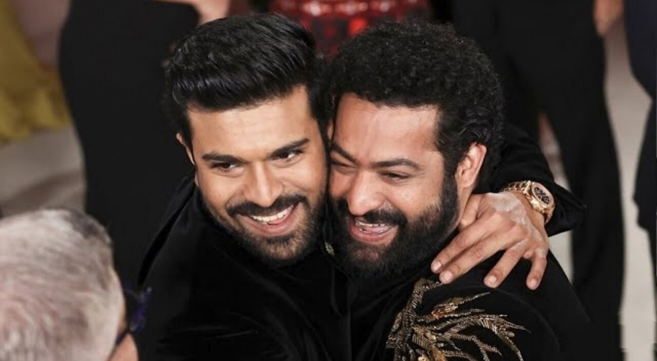 Best Moment On Internet Today NTR and Ram Charan Fun @Oscars 2023 | #RRRMovie #Oscars | FH