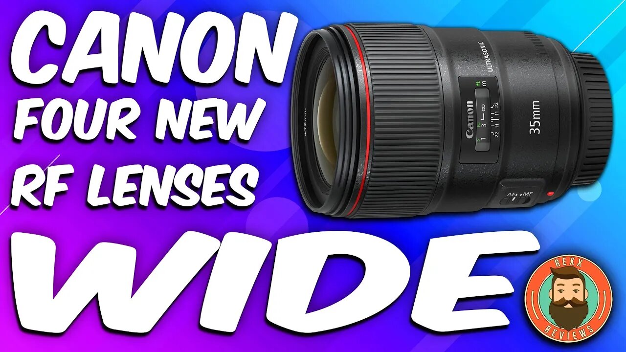 New RF lenses from Canon: 4 wide-angle options to choose from