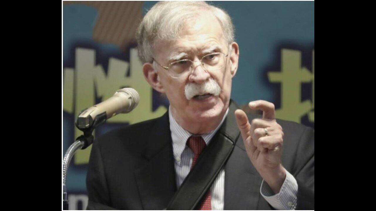 John Bolton to Newsmax 'No Chance' Harris Brings Mideast Peace