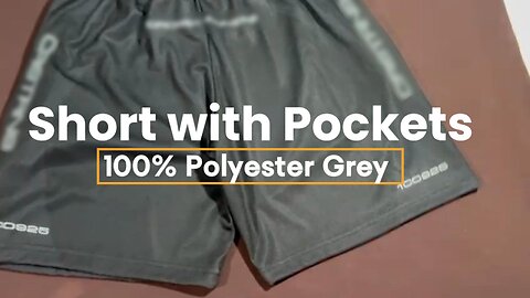 🎥 Lightweight Printed Running Short with Pockets 🎥