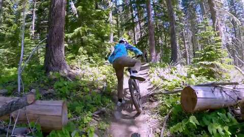 Ethan's introduction to mountain biking