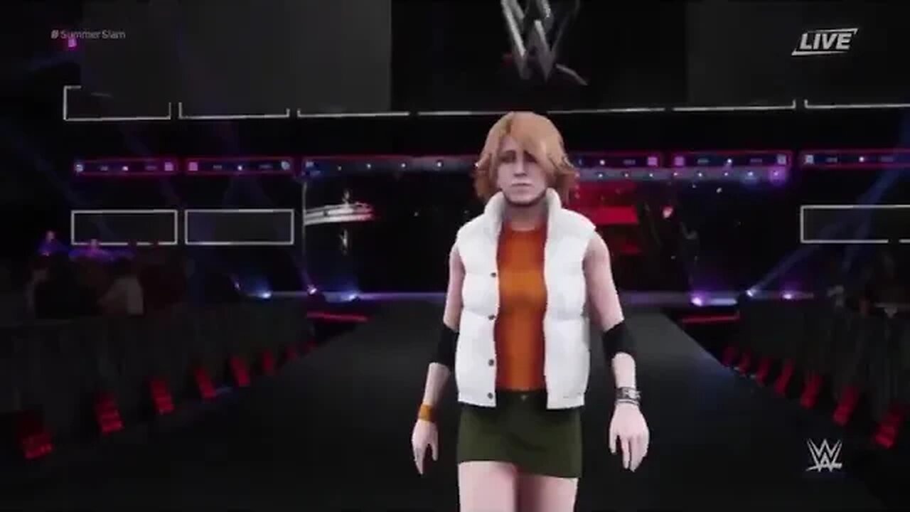 wwe 2k18 heather mason entrance