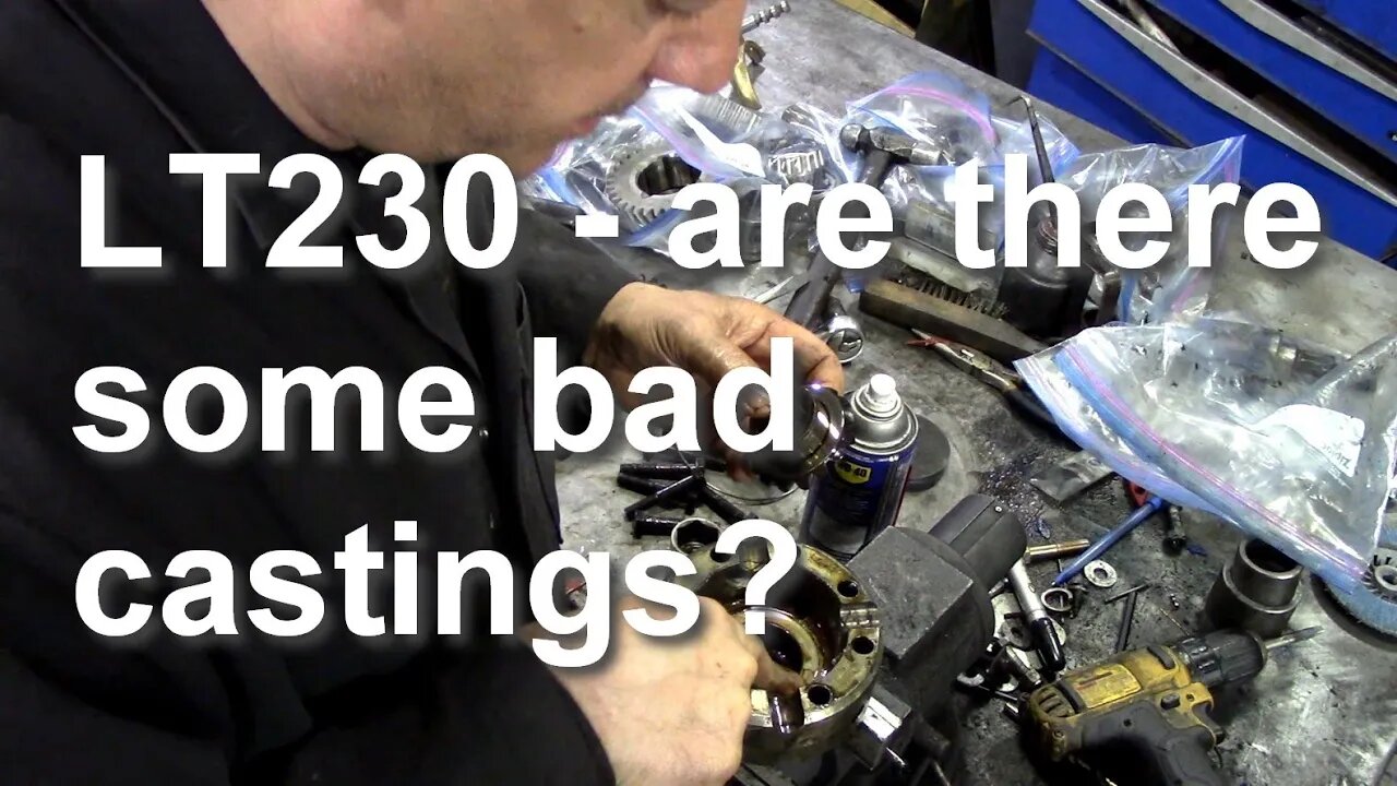 LT230 Intermediate shaft leak and parts missing!