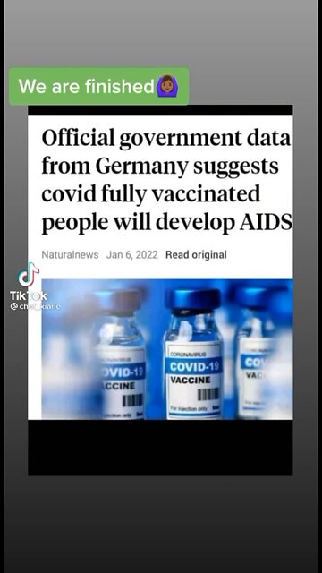 COVID jab gives you aids