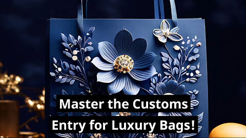 Unlocking the Secrets: The Customs Entry Process for Luxury Handbag Shipments