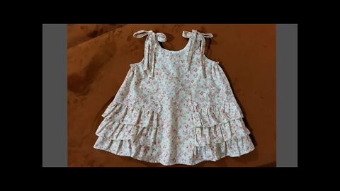 Baby Frock Cutting and Stitching