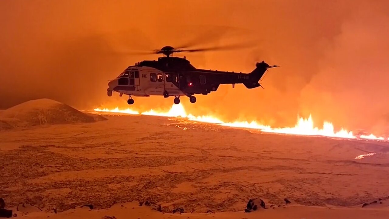 After Weeks of Warnings, Iceland Volcano Erupts in Plumes of Fire